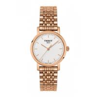 TISSOT 天梭魅时系列钢带女士石英表T109.210.33.031.00 白色