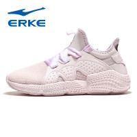 鸿星尔克(ERKE)女士2018轻便网鞋MD女ins超火椰子老爹跑步鞋52118320230 新嫩粉 37码