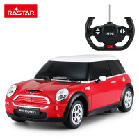 星辉(Rastar)1:14宝马迷你COOPER S 玩具车模遥控车21800红色