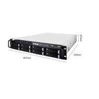 浪潮NF5270M4流媒体服务器（基础配置）（E5-2620v4*2/16GB*2）