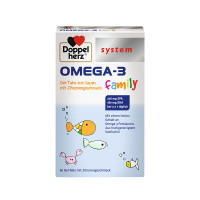 Doppelherz 双心 儿童omega-3深海鱼油软胶糖 60粒