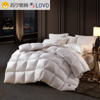 LOVO家纺罗莱生活出品 =乌克兰进口鹅绒经典鹅绒被子 乌克兰经典 1.8m床
