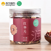 润弘永堂 红枣干片100g/罐