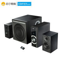 Edifier/漫步者 C3 2.1声道电脑有源音响多媒体音箱独立功放低音炮 黑色