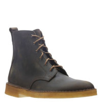 [直营] 其乐(Clarks) Desert Mali 男士时尚牛皮纯色高帮系带舒适沙漠休闲靴男鞋 秋季 牛皮商务鞋 男 蜜蜡色 US10