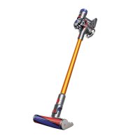 戴森(DYSON) V8 Absolute 吸尘器 手持式家用 6吸头除尘除螨仪 0.54L尘桶 美版 金属黄