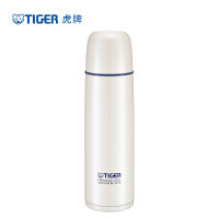 虎牌(tiger)保温杯 CSC-A500 男女商务时尚不锈钢真空水杯 500ml 珍珠白 珍珠白