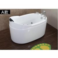 小户型深泡坐式浴缸独立式家用冲浪按摩迷你卫生间浴盆Y_1 ≈1.2m A款式(带座)冲浪按摩