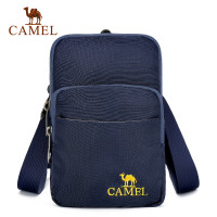 CAMEL骆驼 户外挎包 1L男女通用手拎斜挎单肩包野营旅游 深青蓝