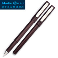 德国施耐德(schneider) BK406钢笔学生儿童练字 墨水笔 0.35mm细铱金EF 酒红色