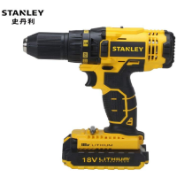 史丹利STANLEY18V 锂电充电式电钻起子 SCD20C2K-A9 （吹塑箱21*3Ah电池4件/套（单位：套）