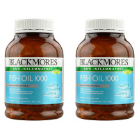 BLACKMORES 澳佳宝 深海鱼油胶囊 1000毫克 400粒*2瓶 澳洲进口