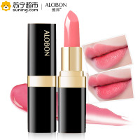 雅邦(ALOBON)晶莹炫色唇膏（12樱花粉）3.2g(润唇膏 口红 唇釉 持久滋润不易脱色）