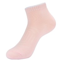 匹克（PEAK）女子中帮袜保暖吸湿排汗女袜百搭舒适W273918 粉红 均码