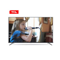 TCL 43寸 窄边框 4K高清 电视机 43D6 （单位：台）