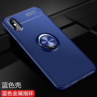 圣幻 苹果iphone Xs Max手机壳XR带指环支架硅胶防摔网红男女款外壳软iphonex手机套iponex磁吸6