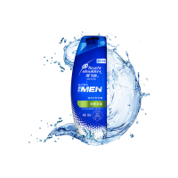 海飞丝 男士去屑洗发露劲感去油型 190ML