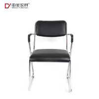 东业家具 M-5026 皮质简易办公椅 黑色