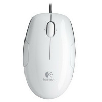 罗技 LS1 有线鼠标橡胶握柄 激光定位 四向滚动 缩放功能蓝色 单位：个(JL)