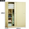 F款白枫色（160cm*50cm*180cm）