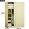 D款白枫色（140cm*50cm*180cm）