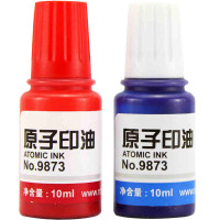 得力(deli) 9873 原子印油 10ml ZLH 快干印油原子章印油章子印油