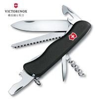 维氏（Victorinox）瑞士军刀多功能瑞士刀黑色森林者户外军刀0.8363.3正版