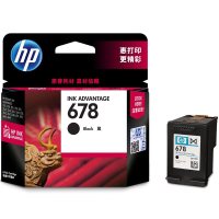 惠普（hp）CZ107AA 678黑色墨盒 黑色
