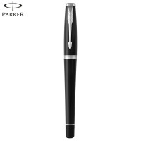 派克(PARKER)新都市纯黑银夹钢笔 黑色