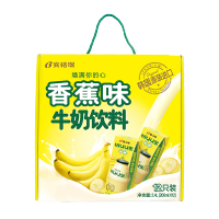 宾格瑞牌香蕉味牛奶饮料200ml*12