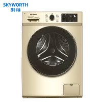 创维（Skyworth）F85MCGA变频滚筒洗衣机全自动 洗烘一体 除螨除菌 8.5公斤变频(金)