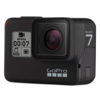 GoPro hero7运动相机水下潜水 4K户外直播防水摄像机 官方标配+三向自拍杆+双充电池+64G内存卡