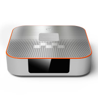 JBL DCS3500 桌面蓝牙音响手机无线充电音箱迷你闹钟FM收音机音箱