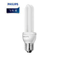 飞利浦(Philips)标准型节能灯E27大螺口灯泡电灯泡荧光灯照明家用光源 非LED灯泡14W/2U白光/E27