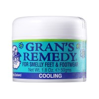 新西兰 Gran’s remedy老奶奶臭脚粉去脚臭脚汗去鞋臭臭脚粉 薄荷味50g