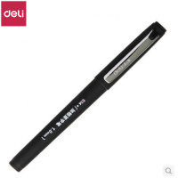 得力(deli) S34 中性笔 水笔1.0mm 12支/盒 一盒装 黑色 黑色