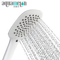 水美乐aquamelon 大面板节水花洒喷头通用标准花洒喷头莲蓬头 单喷头