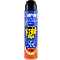雷达Raid 杀飞虫气雾剂驱蚊驱虫蚊子苍蝇飞蛾杀虫剂喷雾剂家用害虫喷剂蚂蚁除虫室内 柑橘型600ml