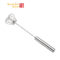 阳光飞歌 不锈钢半自动 手动打蛋器奶油打发器鸡蛋搅拌器手持奶油打发器 烘焙模具