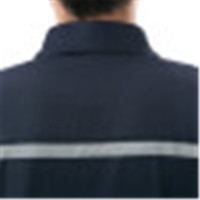 [砳石户外]透气工作服套装男女款汽修车间工厂工地劳保服定制 反光条春秋款 XXL