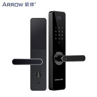 箭牌ARROW指纹锁家用防盗门智能密码电子门锁全自动感应刷卡远程蓝牙912一握开