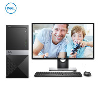 戴尔（DELL）成就Vostor3888 27英寸屏 家用台式电脑（i3-10100 4GB 1TB 集显）