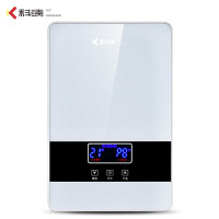 科绩 7500W即热式电热水器 安全防护智能变频恒温家用速热式洗澡机淋浴器小厨房宝 KJ-75A 白色