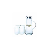 果兹(GUOZI)手工炫茗水具五件套装 高硼硅玻璃(单位:套) 白色 白色