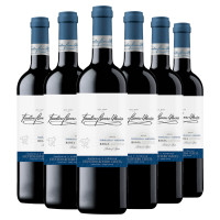 张裕西班牙进口红酒 爱欧公爵李威罗干红葡萄酒 整箱装 750ml*6 张裕先锋原瓶进口 CHANGYU