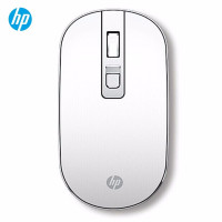 惠普（HP）无线鼠标s4000静音微声轻薄便携笔记本电脑办公鼠标 银白色