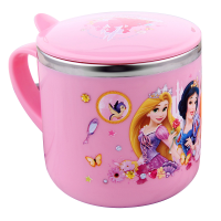 迪士尼(DISNEY)儿童保温杯（公主粉）HM1623A