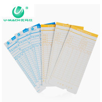 优玛仕(U-MACH) 350G 100个/包 纸卡考勤卡 （计价单位:包）