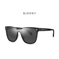 暴龙(BOLON) BL3018-B11 新款方形简约一体太阳镜男士墨镜开车眼镜