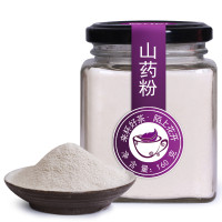 陌上花开纯山药粉铁棍山药现磨熟粉怀淮山药红豆薏米茯苓粥原料